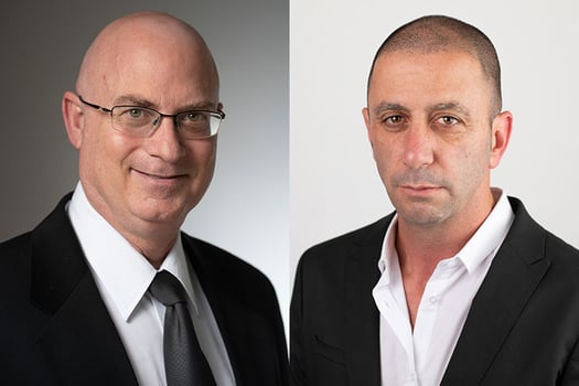 מימין: ליאור אגאי ואריה בן שמואלי מנכ״ל משיק, צילומים: משיק